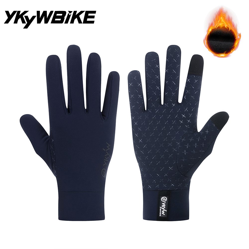 Cycling Glove Padded - Зимние велосипедные перчатки YKYWBIKE унисекс с