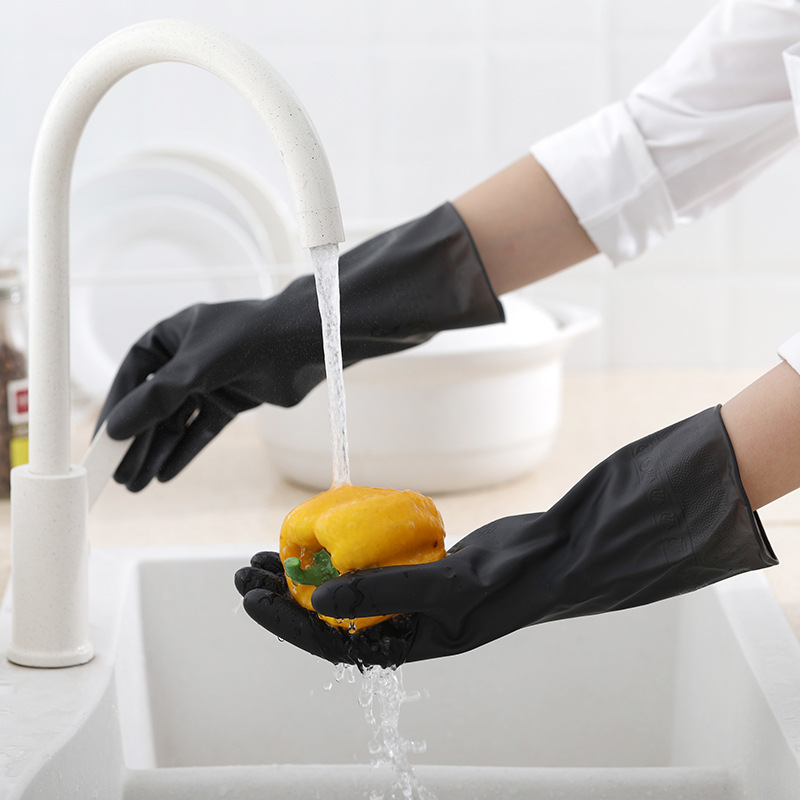 Черные перчатки 1 пара, перчат – обзор и цена Rubber Glove Cleaning