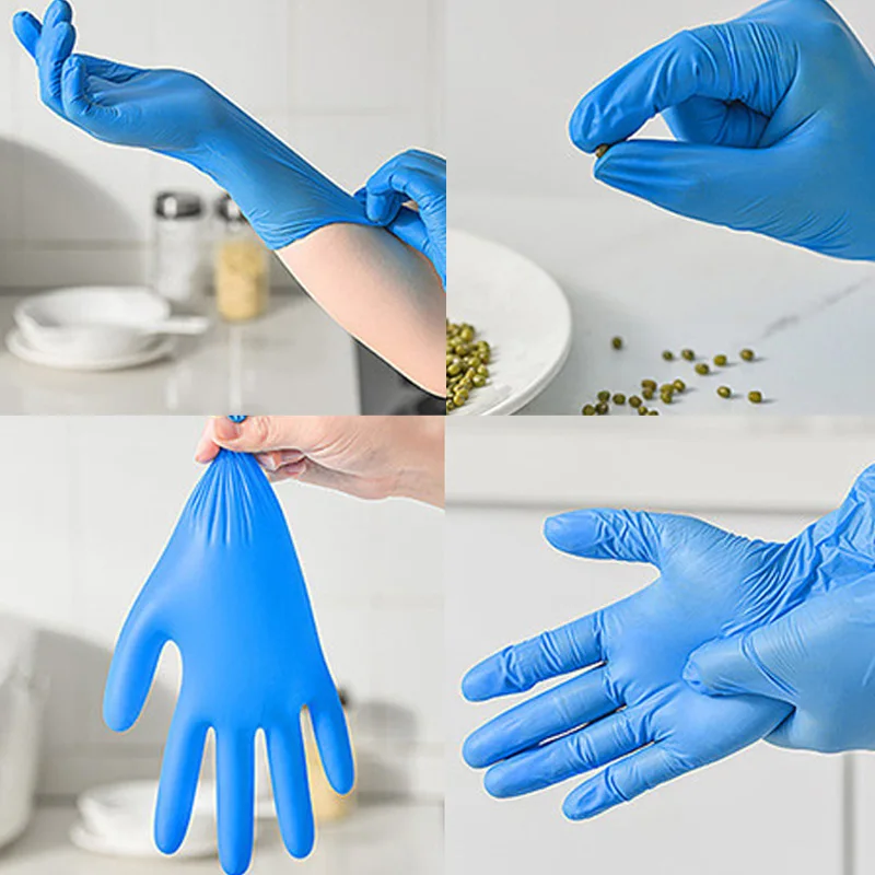 100 шт. синих нитриловых однор – обзор и цена Nitrile Mechanic Glove