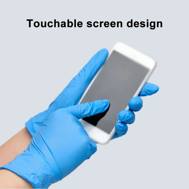 100 шт. синих нитриловых однор – обзор и цена Nitrile Mechanic Glove