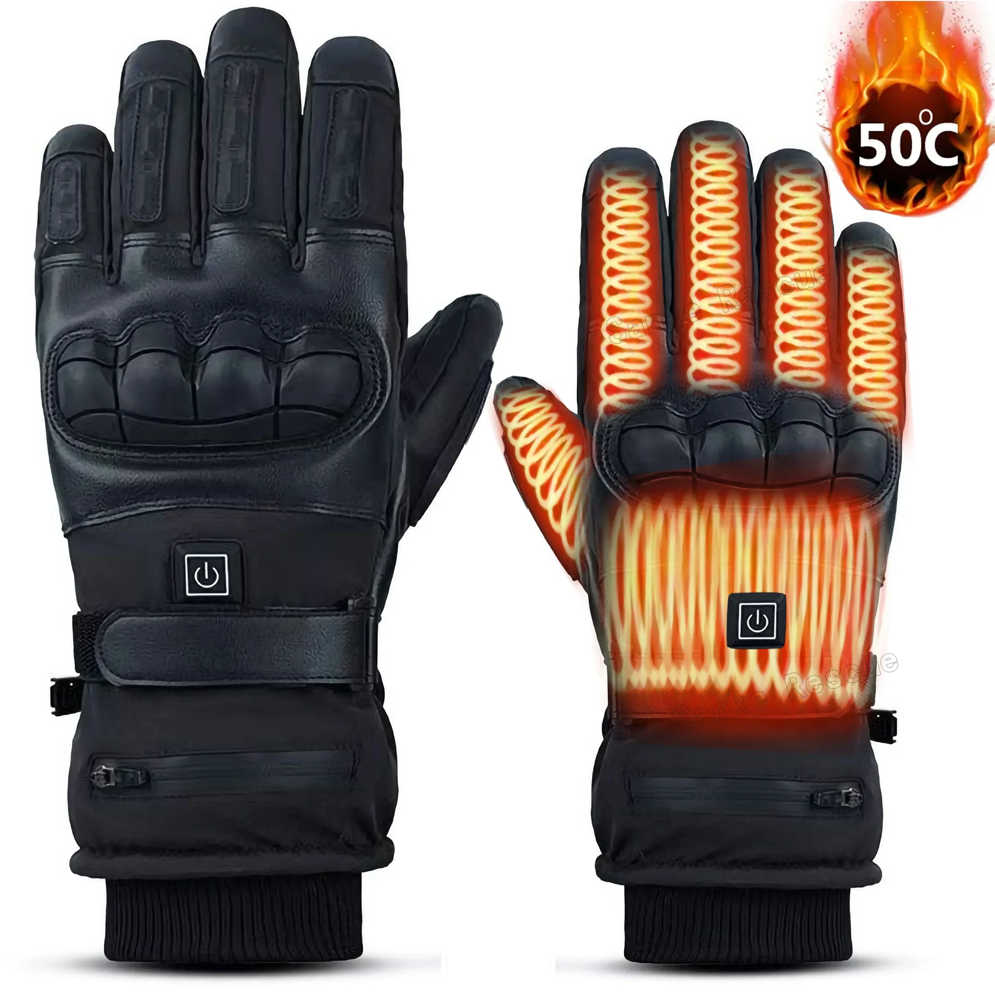 Перчатки с электрическим подог – обзор и цена Ski Glove Waterproof